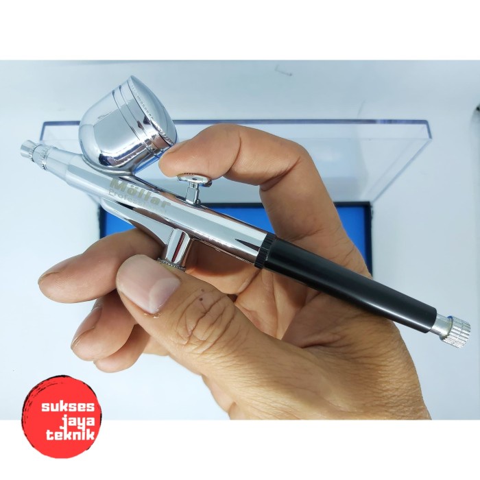 Air Brush Kit Pen Paint Spray Gun Spet Lukis 7cc Mollar Airbrush