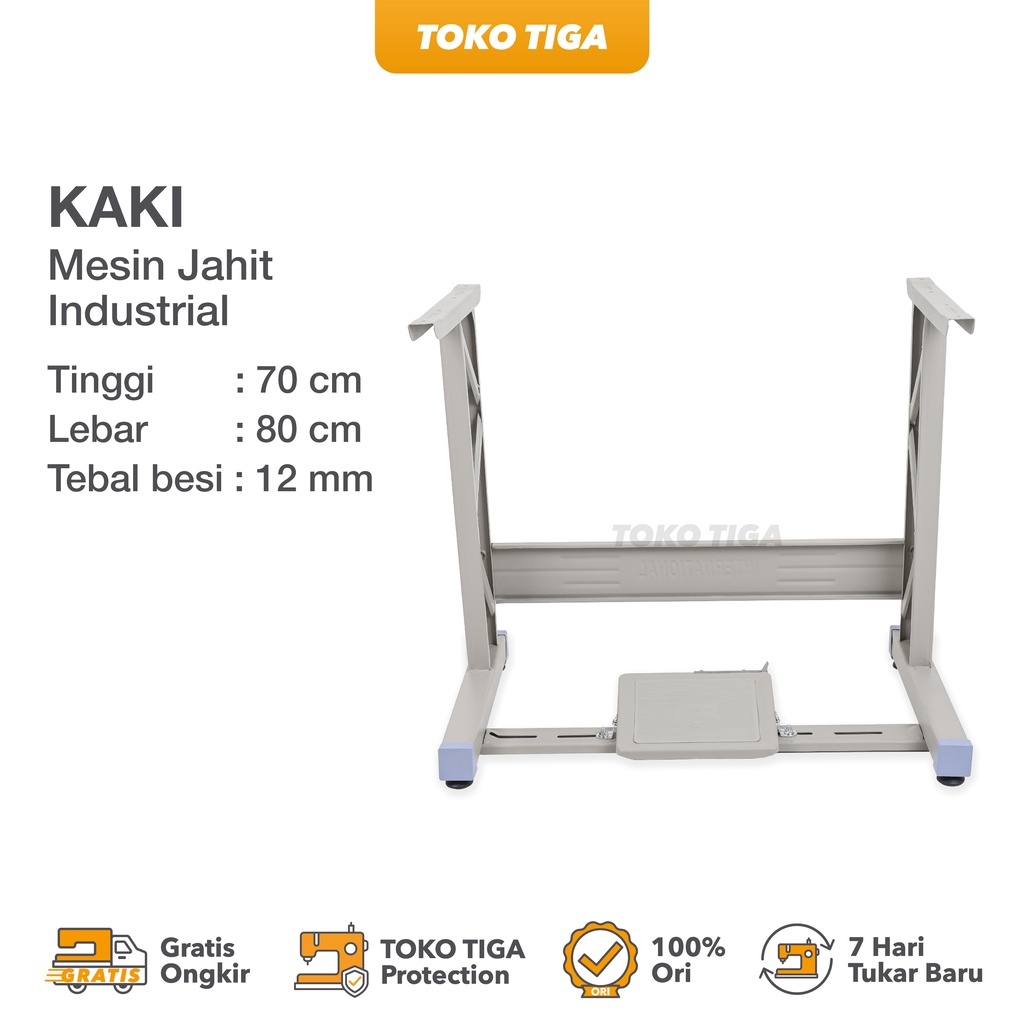 Kaki Mesin Jahit Industrial / High Speed