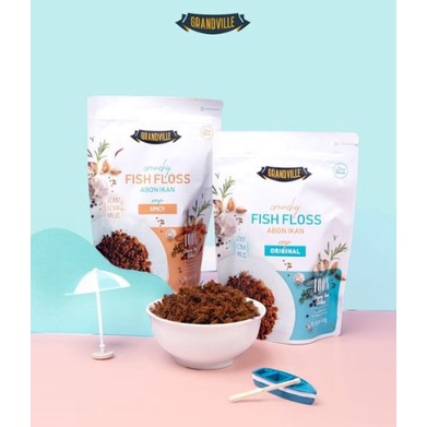 Abon Grandville Crunchy Beef Floss Chicken Floss Abon Sapi Abon Ayam Popcorn Gourmet Popkorn Popcorn