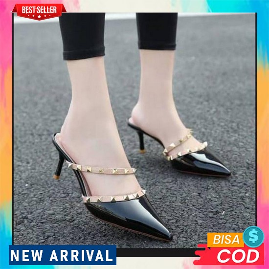 Sepatu Haihil Hils Hak Tinggi Pesta Kerja Wanita Murah Import Kek Iw805 Wa 36 Hak Tahu Wanita Kancin