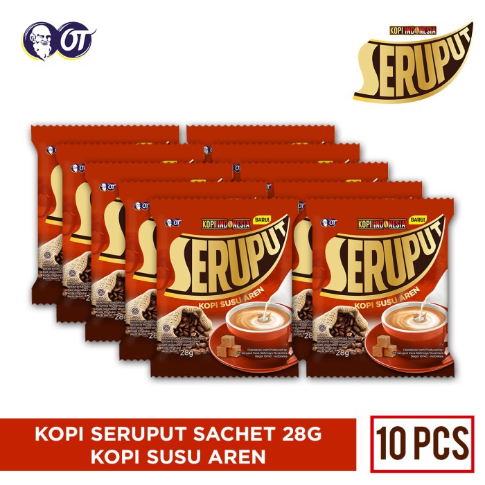 

Seruput kopi susu aren