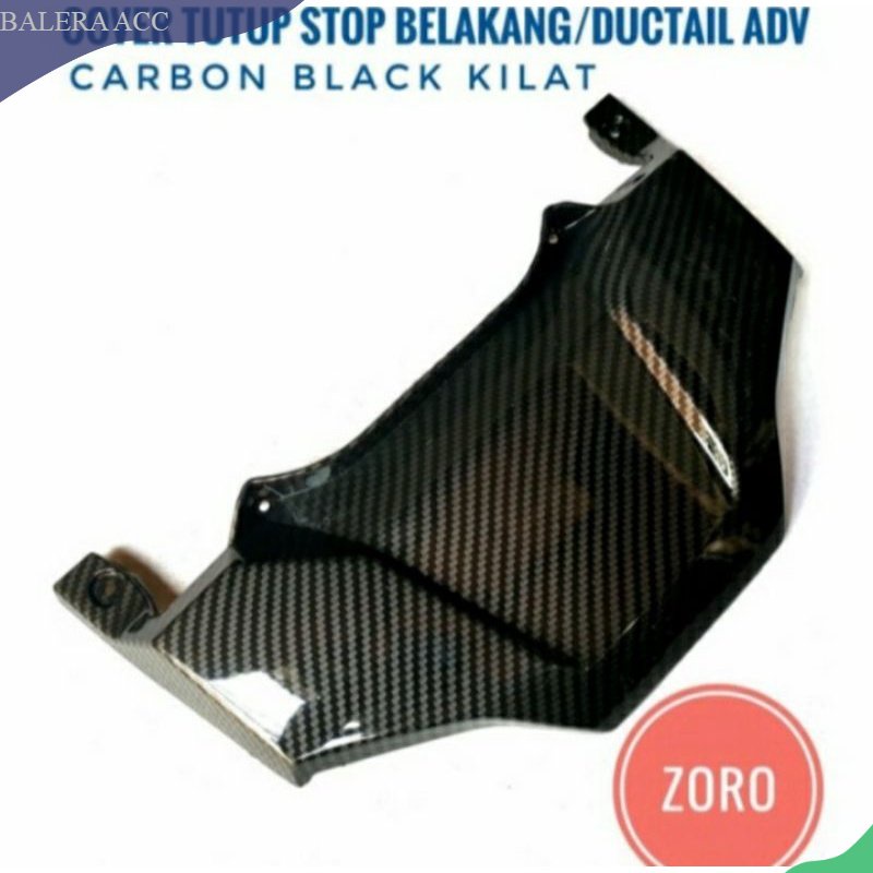 Ductail ADV 150 Carbon Cover tutup atas lampu belakang ADV 150 zoro