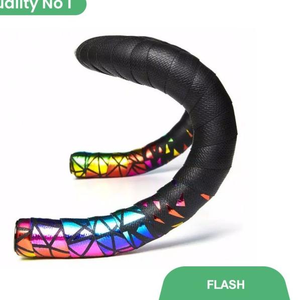 Liteskin Bar Tape PU & EVA Skin - Liteskin Bartape Drop Bar Road Bike - FLASH