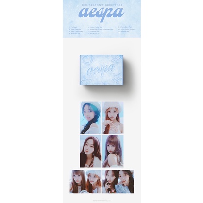SHARING SEASON GREETING 2023 AESPA GISELLE KARINA WINTER NINGNING