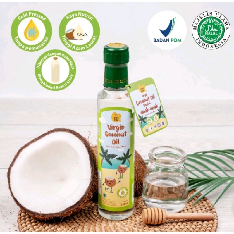 

Concos Virgin Coconut Oil / Minyak kelapa Murni /VCO