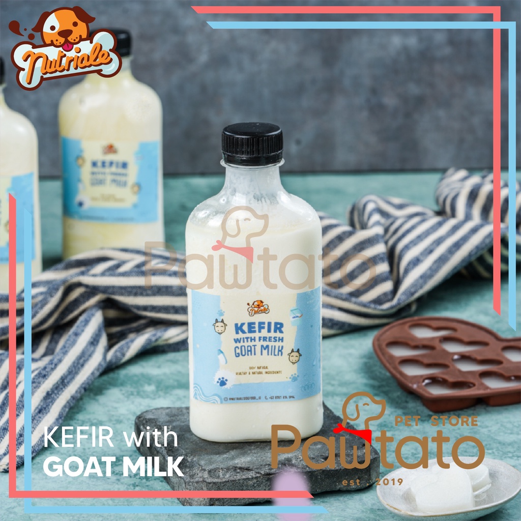 Susu Kefir Anjing Nutriale Fermentasi Goat Milk Probiotic Puppy Dog Digestion PAWTATO PET STORE