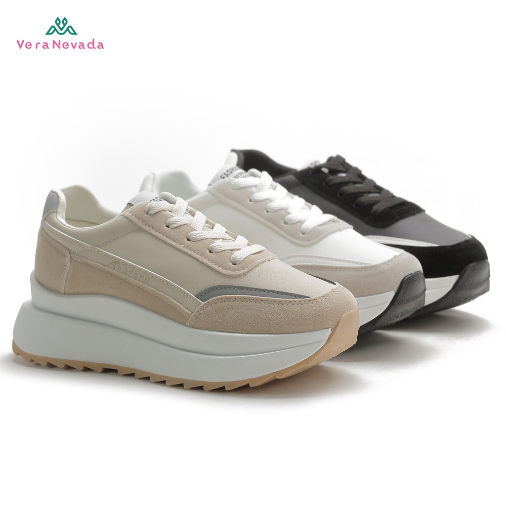 Ivony Seivona - V007 Vera Nevada Sepatu Sneakers Wanita Sport Shoes