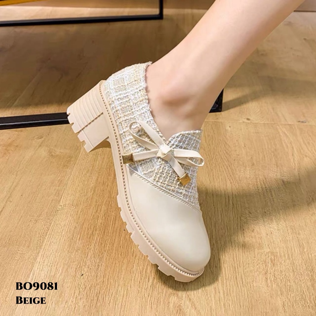 WYN SEPATU BOOTS FLAT KOREA BO9081