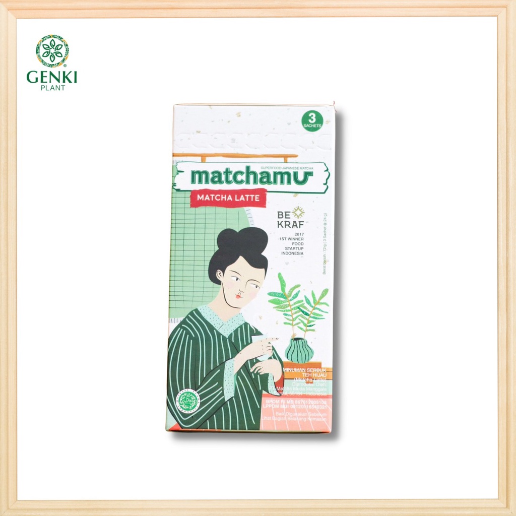 

Matchamu Matcha Latte - 3 pcs