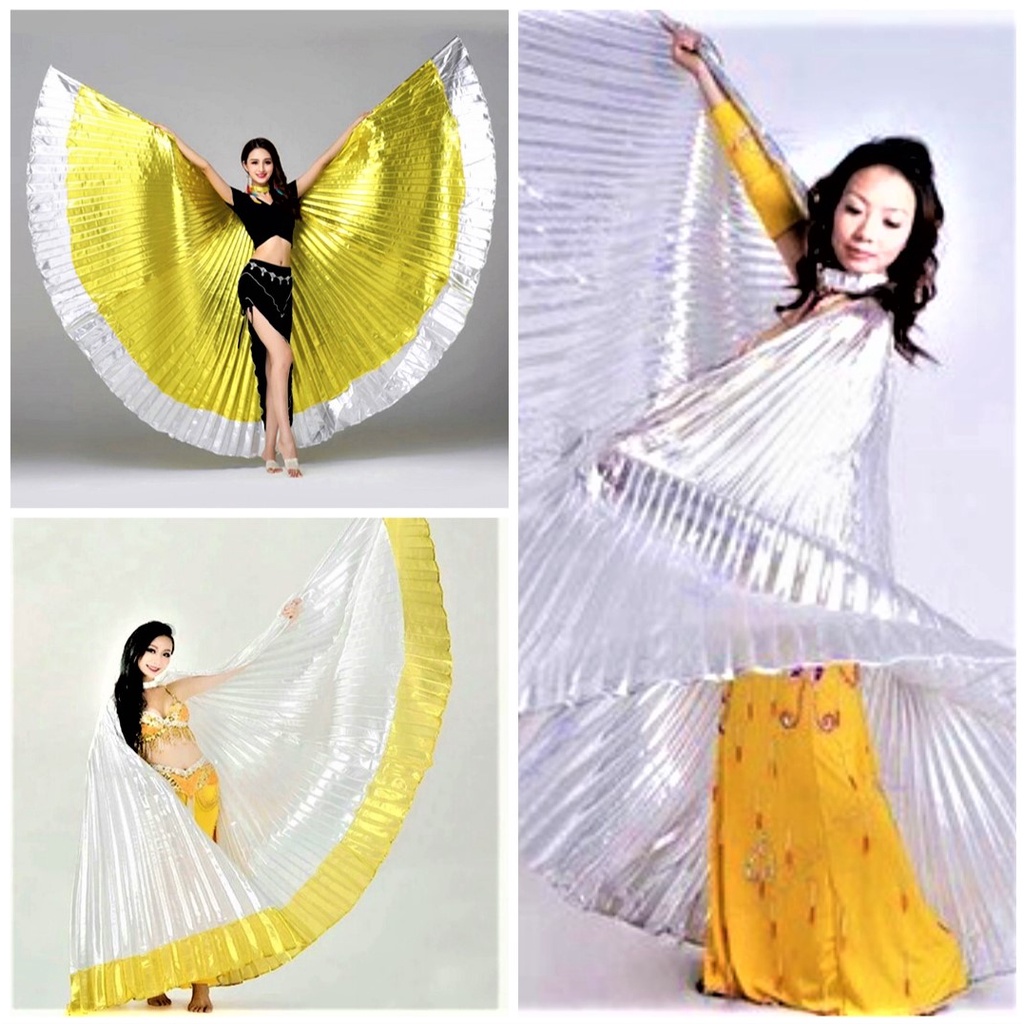 Sayap Malaikat Dewasa Jumbo Besar Angel Wing Kostum Foto Bidadari Peri Pesta Alat Tari Tamborine Gereja Belly Dance