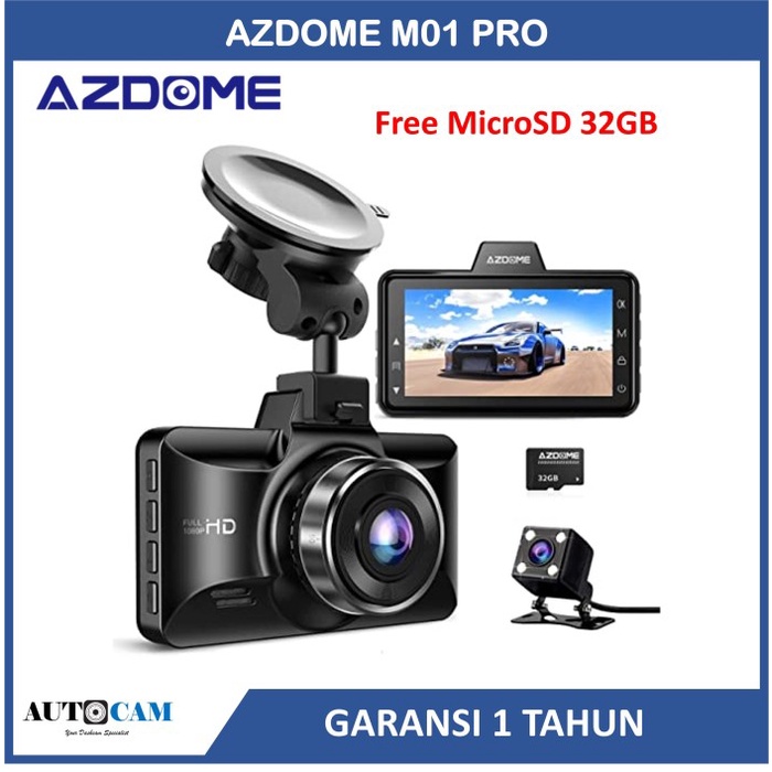 Azdome Dash Cam Dash Camera Mobil 1080P Dashcam