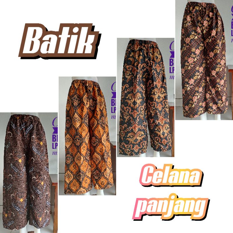Celana panjang batik murah paket 5pcs celana super jumbo 4xl paket celana murah meriah grosir celana