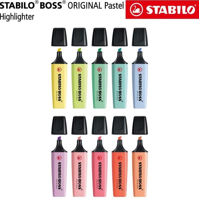 

Sale STABILO SET 10 - BOSS Pastel Edition All / Highlighter Original 10 pcs /ALAT TULIS AESTHETIC/ALAT TULIS SEKOLAH/ALAT TULIS SET/ALAT TULIS LENGKAP/ALAT TULIS ANAK/ALAT TULIS LUCU