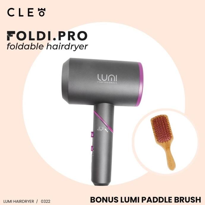 ORIGINAL LUMI PROFESSIONALS FOLDI PRO - HAIRDRYER LUMI - HAIRDRYER GH5646GF