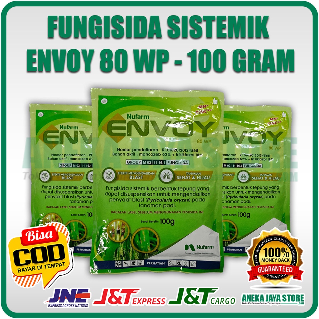 Fungisida Sistemik Envoy 80 WP Nufarm - 100gram