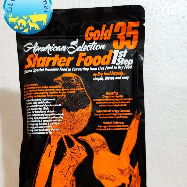 AMS AMERICAN SELECTION STEP 1 pakan pur voer halus burung murai