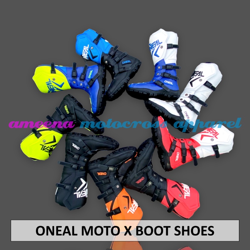 Sepatu MX Boots - Sepatu Trail - Sepatu Motocross - Sepatu Enduro - Sepatu Adventure - M1