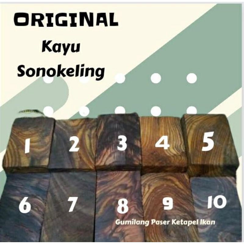 ORIGINAL kayu sonokeling bahan frame lastik ketspel custom