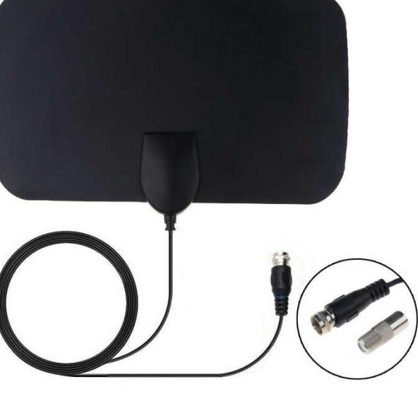Antena Tv Digital Indoor Led Rumah Portable Antenna Penguat Sinyal Tv