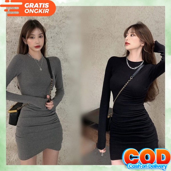 Gaun Pesta Remaja Maxi Dress Kondangan Gaun Party Korean Style Dress Wanita Remaja Perempuan Kondang