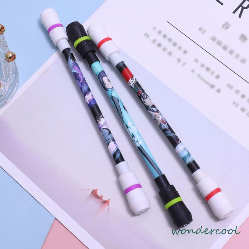 Pen Spinning Pena Dekompresi Pulpen Pena Putar Balance Anti Stress Bolpoin Berputar pens Sekolah-Won