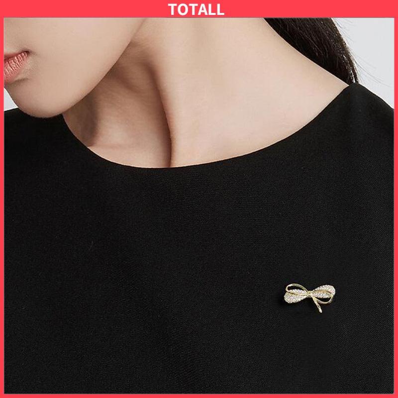 COD Brooch Bros hijab bros cantik Bros Mutiara bros Kupu bros lucu Bros Wanita Korean Fashion Style Butterfly Brooches Gold Color Pearl Brooch Pins Pakaian Aksesoris-Totall