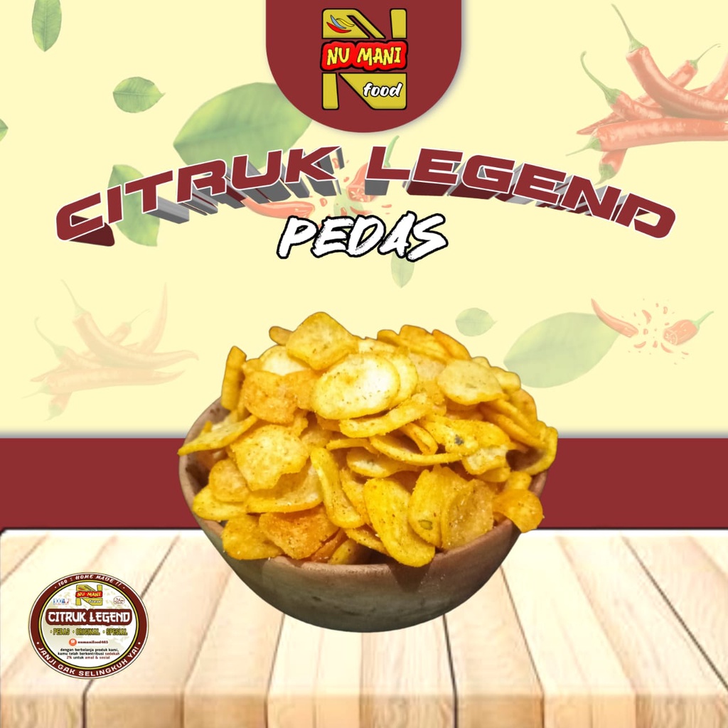 

Makanan/Citruk Legend Pedas 500 GRAM/Makanan Ringan/Makanan KHAS/Oleh-Oleh TASIKMALAYA/Makanan Ringan Kiloan Murah