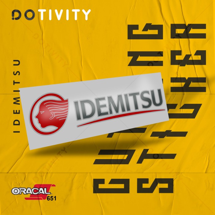 

Cutting Sticker IDEMITSU V3 2 Colors