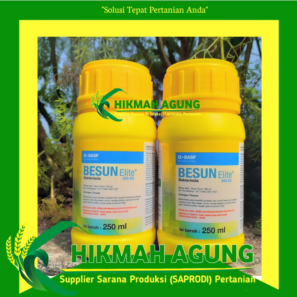 

BESUN ELITE 300SC isi 250ml Bakterisida dari BASF