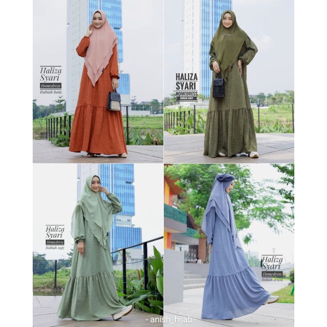 DAYLI RUBIAH ori by Haliza syari, DRESS SAJA