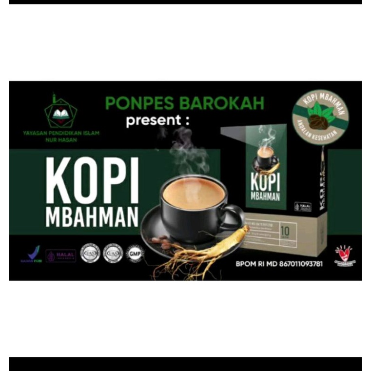 

Kopi Mbah Man // @25g isi 10 pcs/box