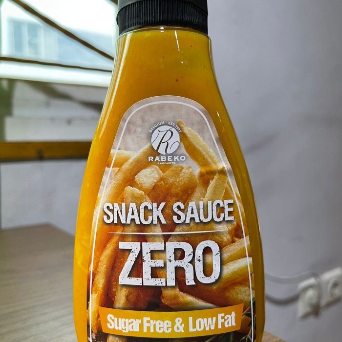

RABEKO ZERO SAUCE 425 ML 7 KKAL - SNACK SAUCE