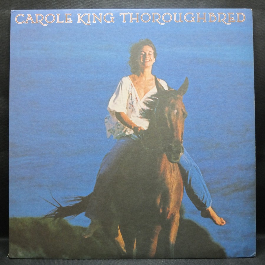 Vinyl Rock, Carole King - Thoroughbred, Piringan Hitam 12" LP