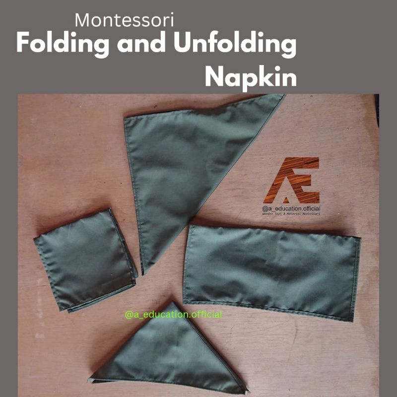 Montessori Folding and Unfolding Napkin
