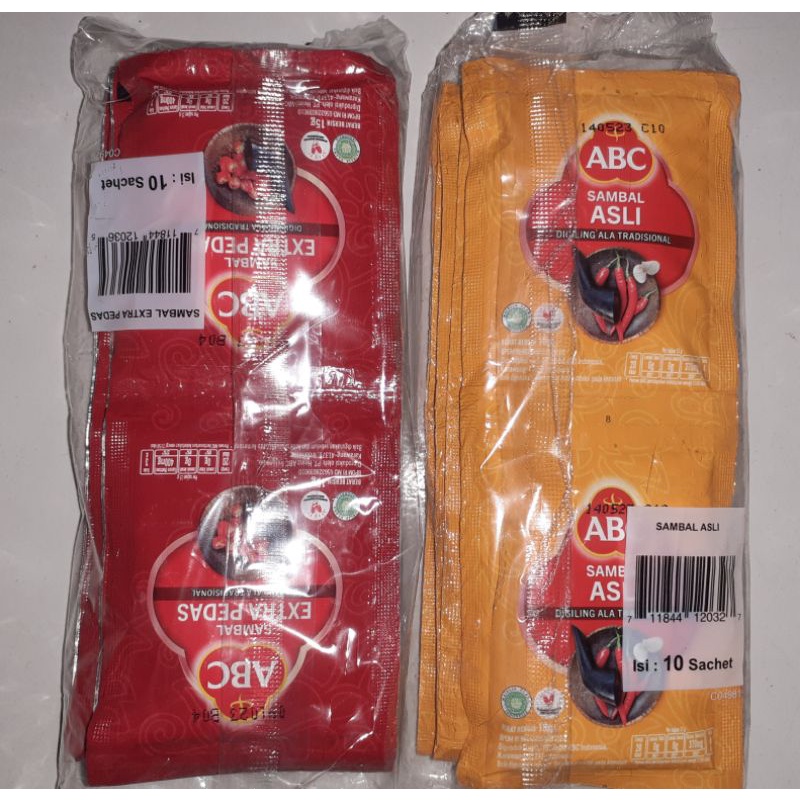 

Sambal ABC isi 10x15 g