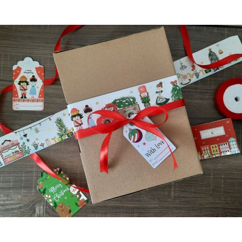 Box Hampers Natal/ dus hampers natal