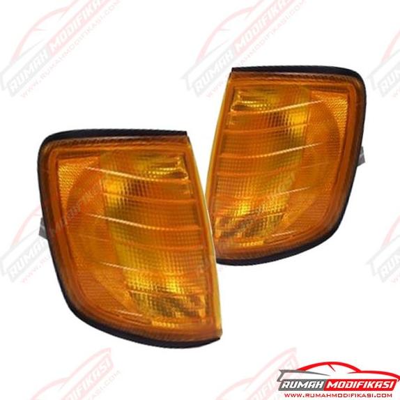 Corner Lamp - Benz W124 E-Class 1986-1995 - Amber - Eagleeyes - Usdm