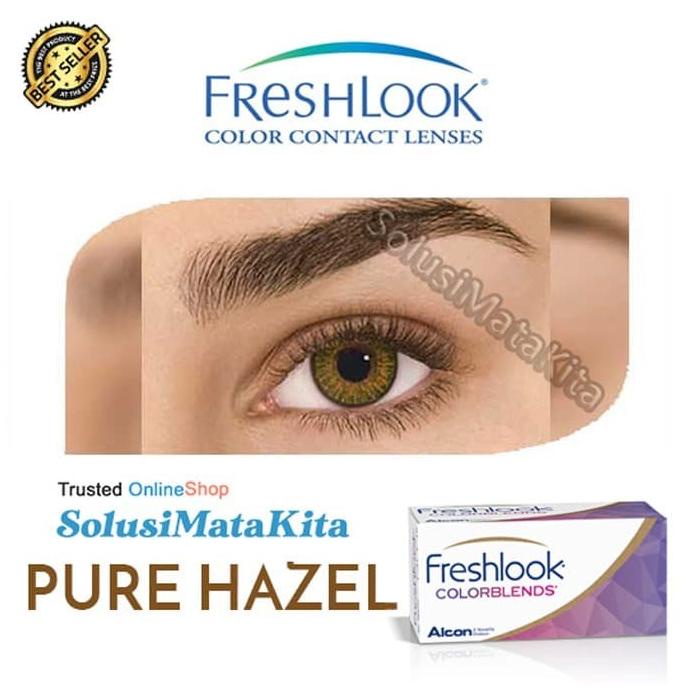 Softlens Freshlook ColorBlends - Pure Hazel 0.00 s/d -3.00 | Alcon