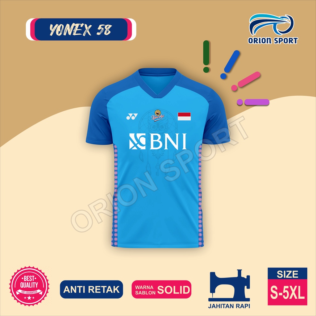 Jersey Badminton Yonex Minions 2022 Full Print