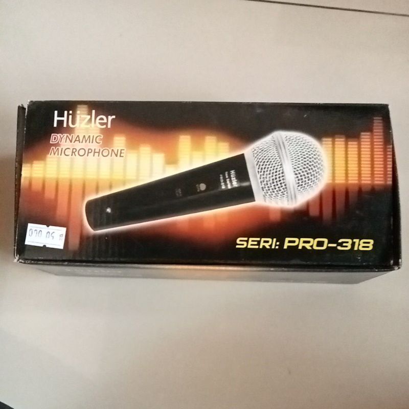 MIC KABEL MICROPHONE DYNAMIC HUZLER PRO-318