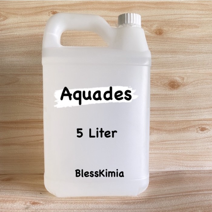 Terbaru Aquades / Aquadest / Akuades / Air Suling 5 LITER