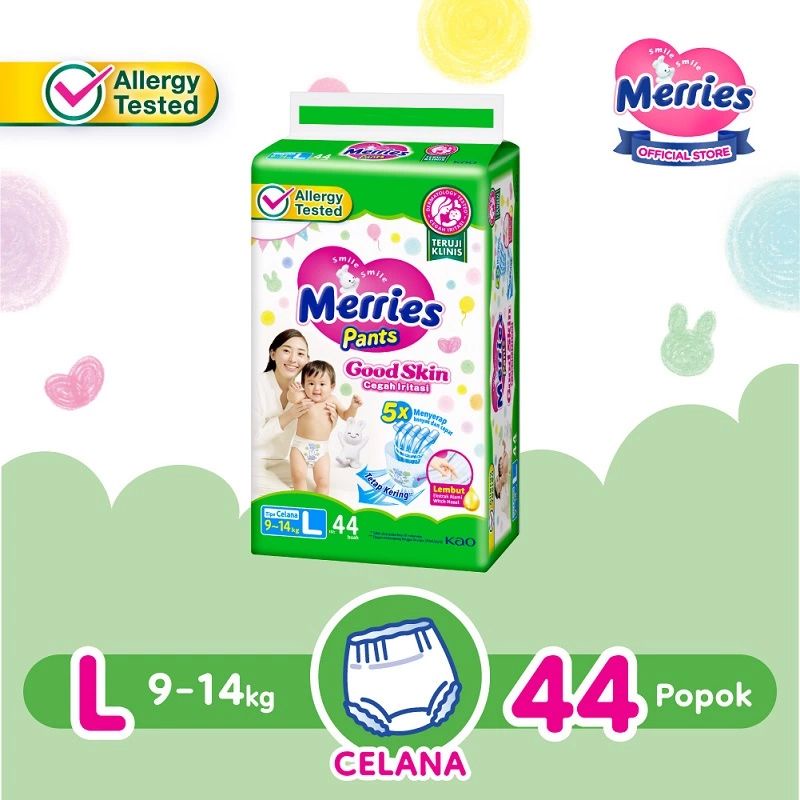MERRIES Good Skin Popok Pants L - 44