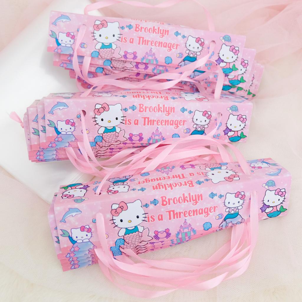 

Hello Kitty Mermaid Kemasan Goodie Bag / Hampers / Bingkisan Ultah / Kantong Snack / Alat Tulis