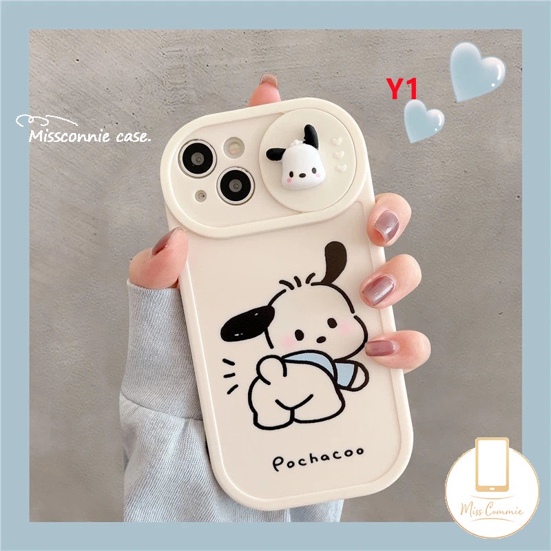 Soft Case TPU Motif Kartun Anak Anjing 3D Untuk IPhone 7 8 Plus X XS Max 11 Pro Max