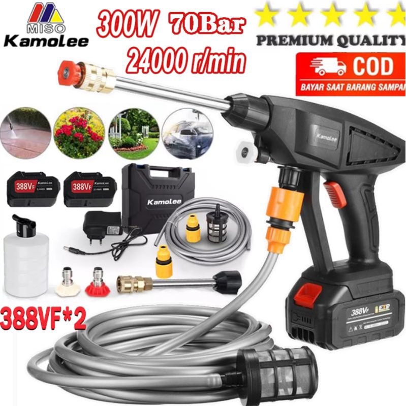 Jual Kamolee Mode Semprot Alat Steam Cuci Motor Mobil Alat Semprot Cordless Jet Cleaner Dengan