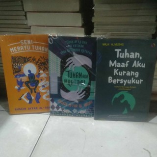 PAKET 3 BUKU SENI MERAYU TUHAN - TUHAN ADA DI HATIMU - TUHAN MAAF AKU KURANG BERSYUKUR