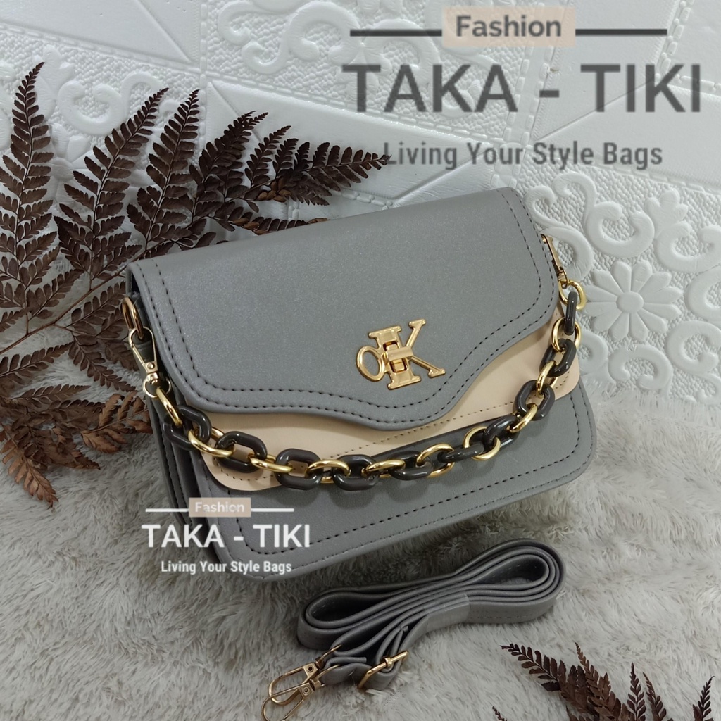 new!!! tas selempang okey lock free tali rantai giok import.(untuk warna rantai tergantung ketersediaan stok)