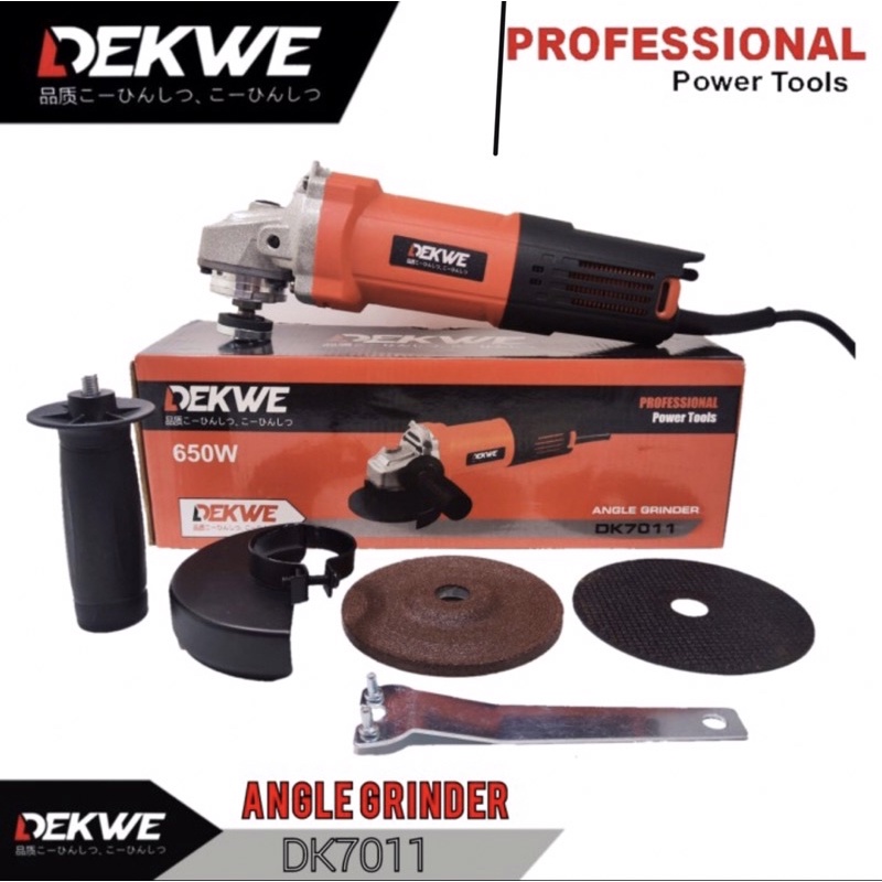 Dekwe Dk7011 mesin Gerinda tangan 4&quot; berkualitas angel grinder