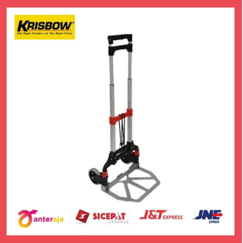 Krisbow Troli Lipat Aluminium 70 Kg / Troli Barang / Troli