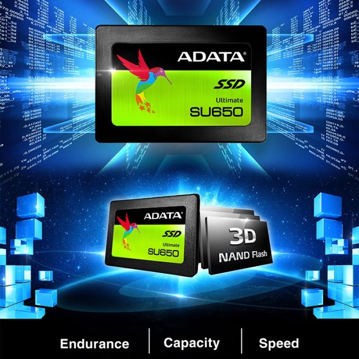 Adata SSD 480GB SU650 Ultimate 2.5&quot; SATA III